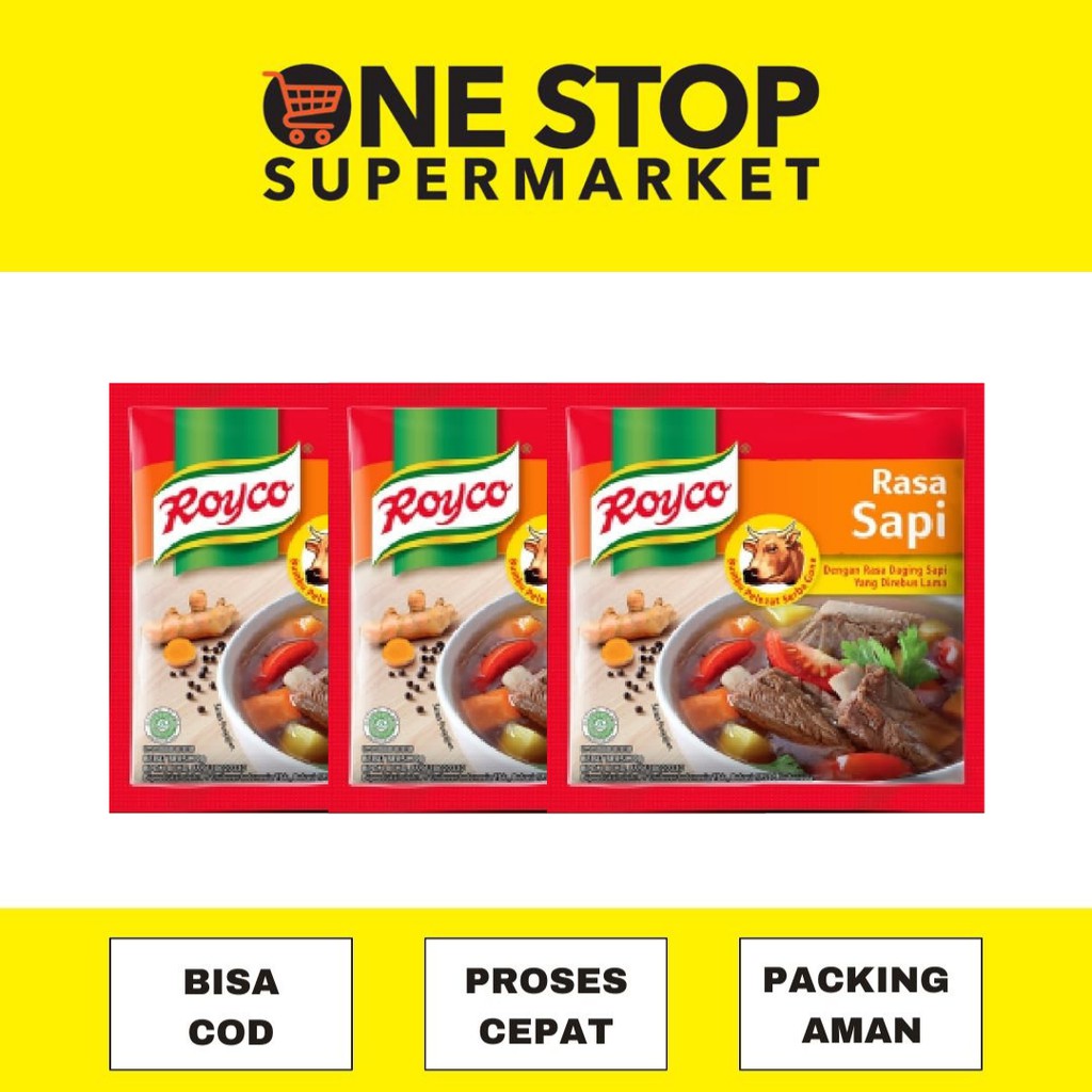 

Royco Rasa Sapi [3 Sachet]