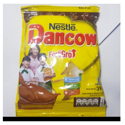 

Dancow fortigro coklat 1 renceng 10 sachet