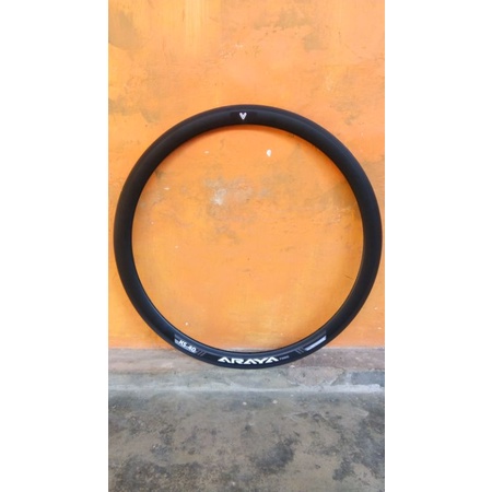 Rims Velg Araya KS40 700c Fullblack Brakeline 4cm 32 holes not H+son velocity strummer Shimano