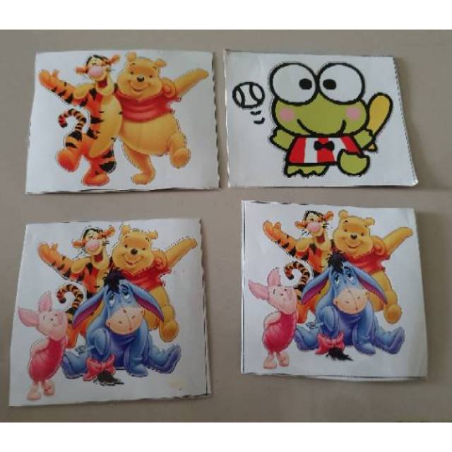 

Cutting Sticker karakter big tumbler 1 pcs