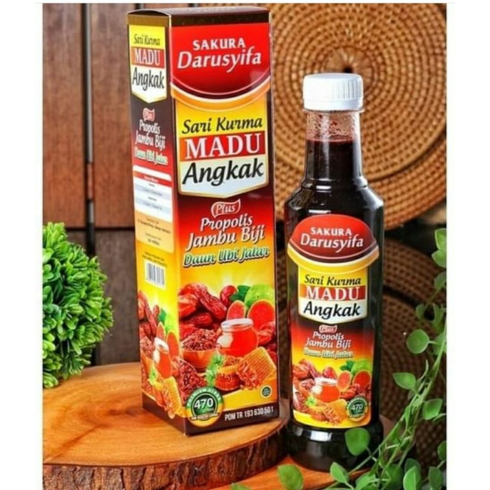 

SARI KURMA MADU ANGKAK DARUSYIFA 470ML