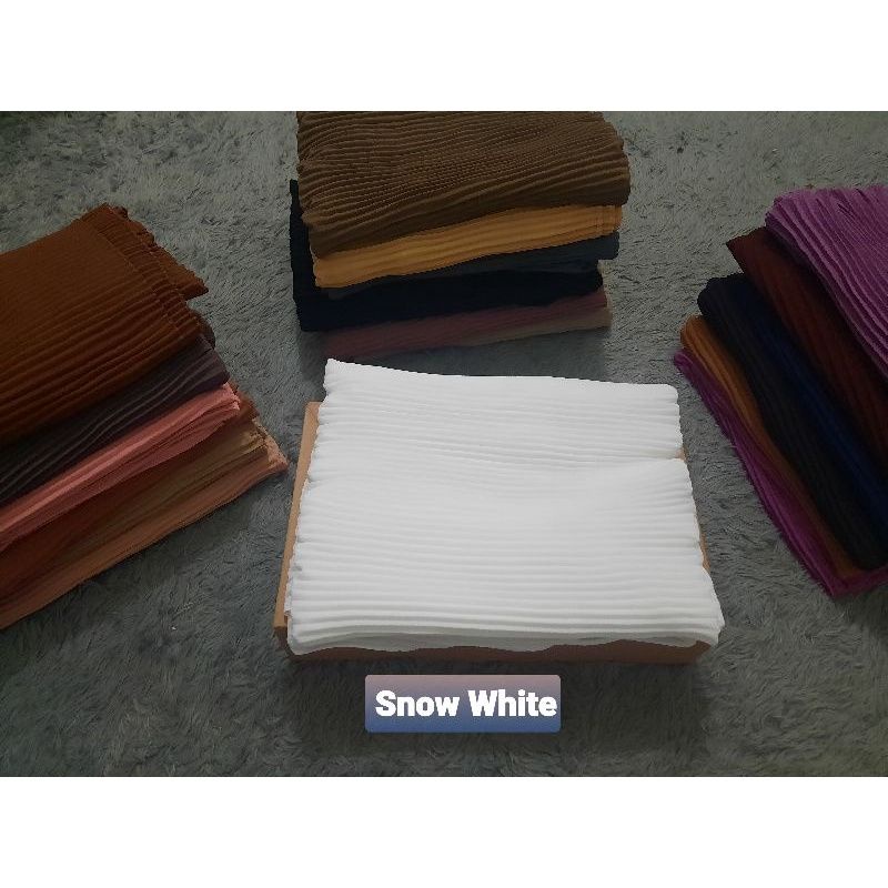 PASHMINA PLISKET LIDI BAHAN CERUTY BABYDOLL THE BEST QUALITY