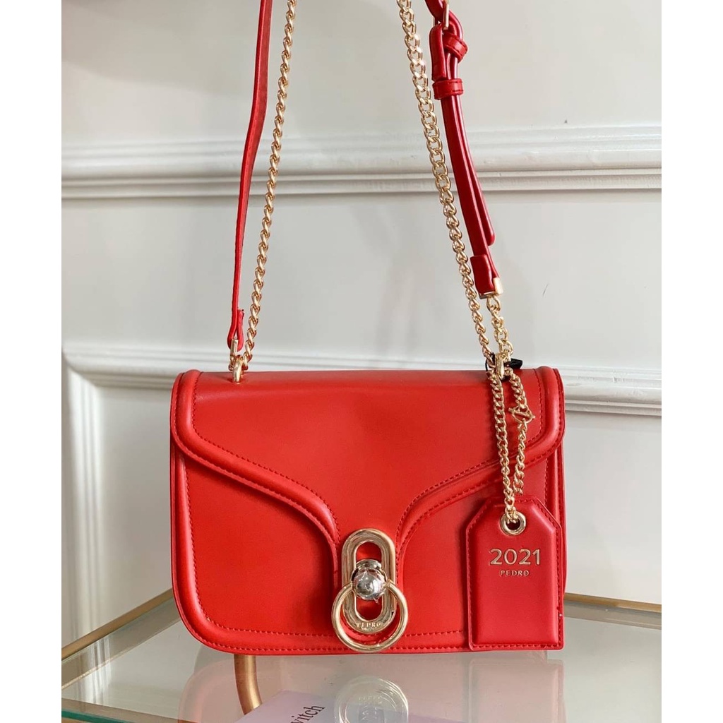 TAS PEDRO MINI LEATHER SHOULDER BAGP348
