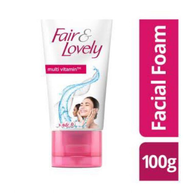 [Per Pc] Fair &amp; Lovely Facial Foam 100gr / 50gr Original BPOM Glow &amp; Lovely