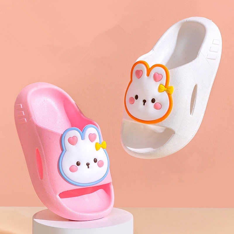 PROMO 12.12 PUNCAK Okaybaby B122 Sandal Slop Rabbit Import Anak Perempuan Karakter Lucu Bahan Karet Bagus Nyaman DI Pakai Termurah Sepatu Sendal Fahion Terbaru Kekinian