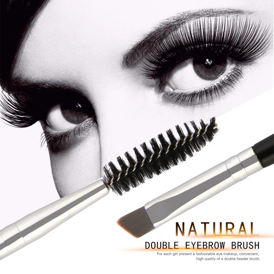 KUAS ALIS 2in1 // Double Eyebrow Brush | Eyelash Brush | Sikat Alis | Maskara Wand | Sisir Alis | Mascara Brush