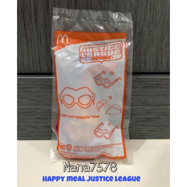 Mainan happy meal justice league action