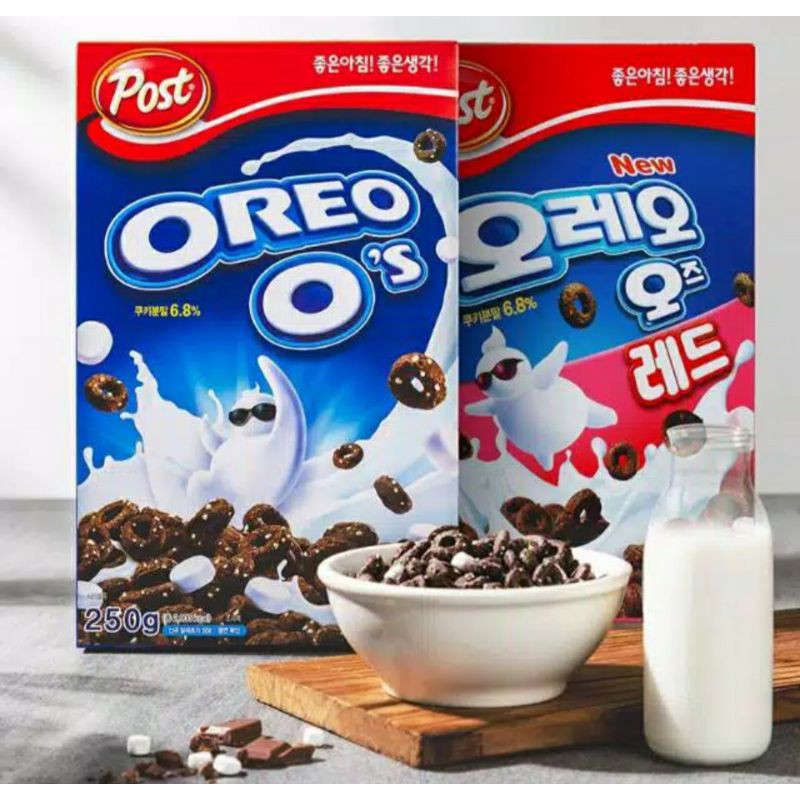 

POST OREO O CEREAL KOREA IMPORT 250 GR