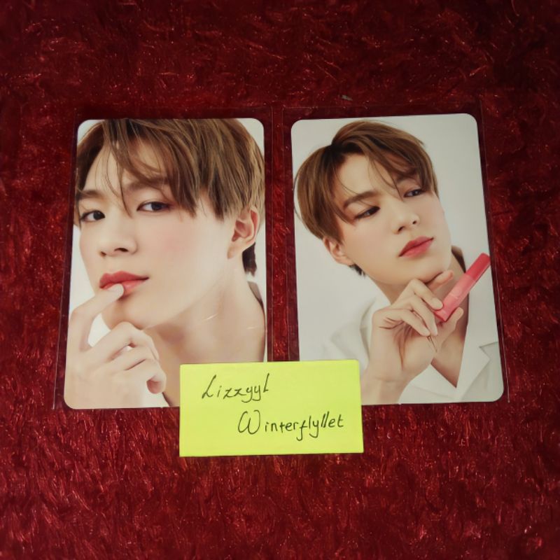 [Ready] lee jeno nct dream 127 u candylab V2 set 2 pcs photocard pc pola