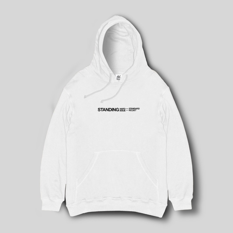 FAILOFFICIAL HOODIE - STANDING HARD 02 WHITE