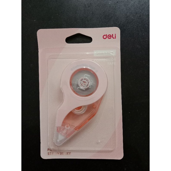 

Deli Correction Tape H20201 Pink