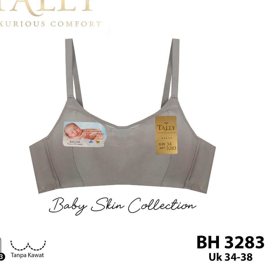 TALLY BRA BH 3283 I TANPA KAWAT I BUSA TIPIS I SIZE 34-38 I CUP B I