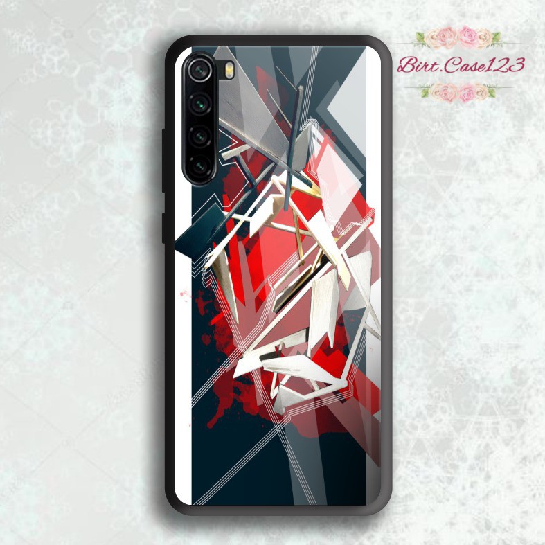 back case glass ABSTRAK Oppo A3s A1k A5 A9 2020 A7 F9 A5s A31 A52 A53 A92 A37 A57 A59 A71 A83 BC5096