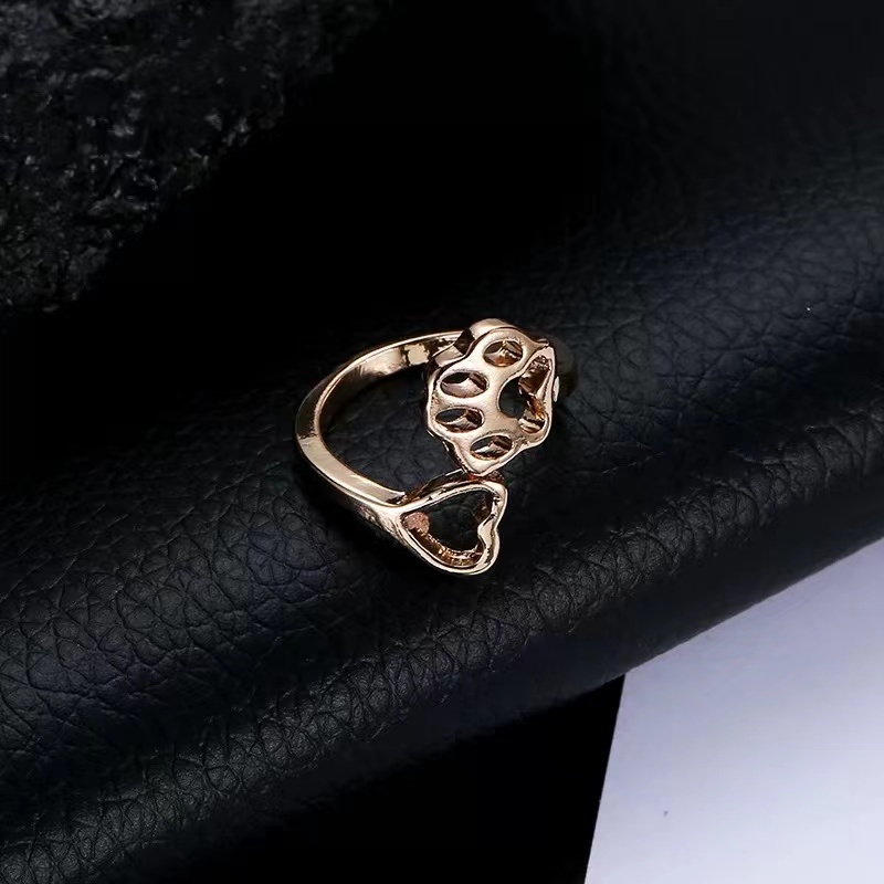 Cincin Wanita Creative Hollow Ring Korean Aksesoris Fashion Import