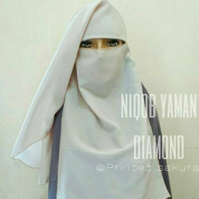 Niqab Cadar Yaman Diamond