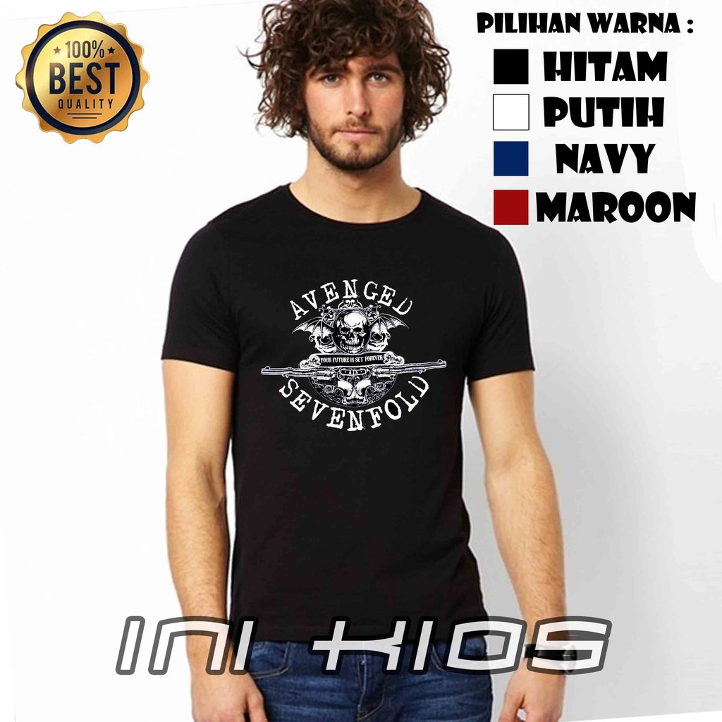 Baju Kaos A7X AVENGED SEVENFOLD  Keren Pria Wanita Distro Kaos Pria Keren