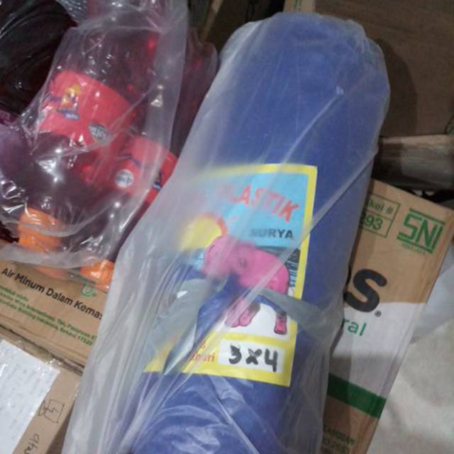 Terpal plastik A3 tebal. 2x3. 3x3. 3x4. 4x6. 5x7. 6x8