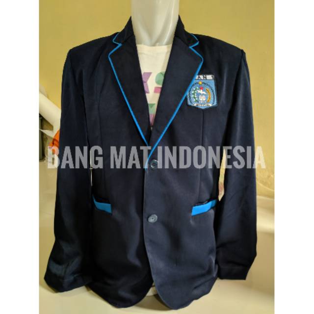 Jas almamater osis, seragam osis, almamater sekolah,