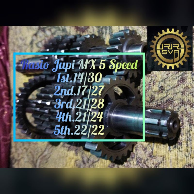 Gigi Rasio Racing Jupiter MX 5 Speed Jupiter MX King 5 Speed Vixion 300cc Racing 201m 1st.14/30; 2nd