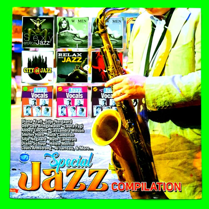 KASET CD LAGU MP3 SPECIAL JAZZ COMPILATION-LAGU JAZZ TERBARU