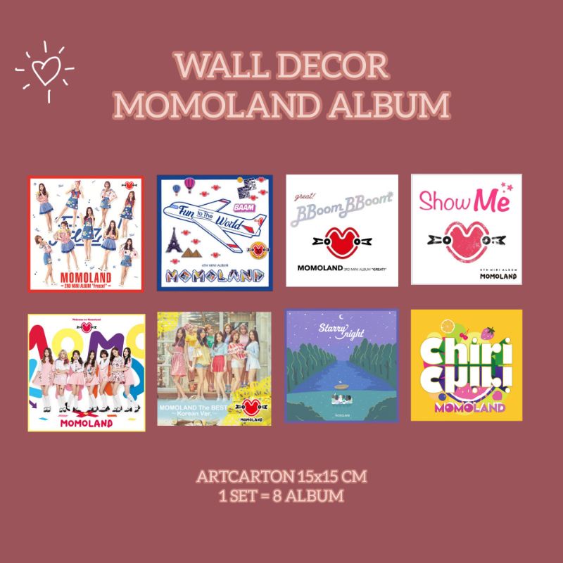 WALL DECOR ALBUM MOMOLAND