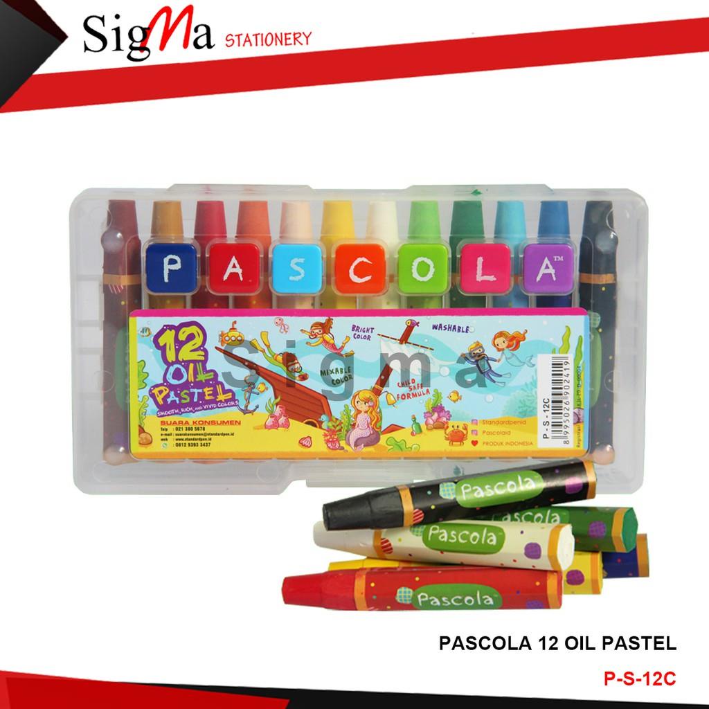 

Crayon Murah PASCOLA 12 warna