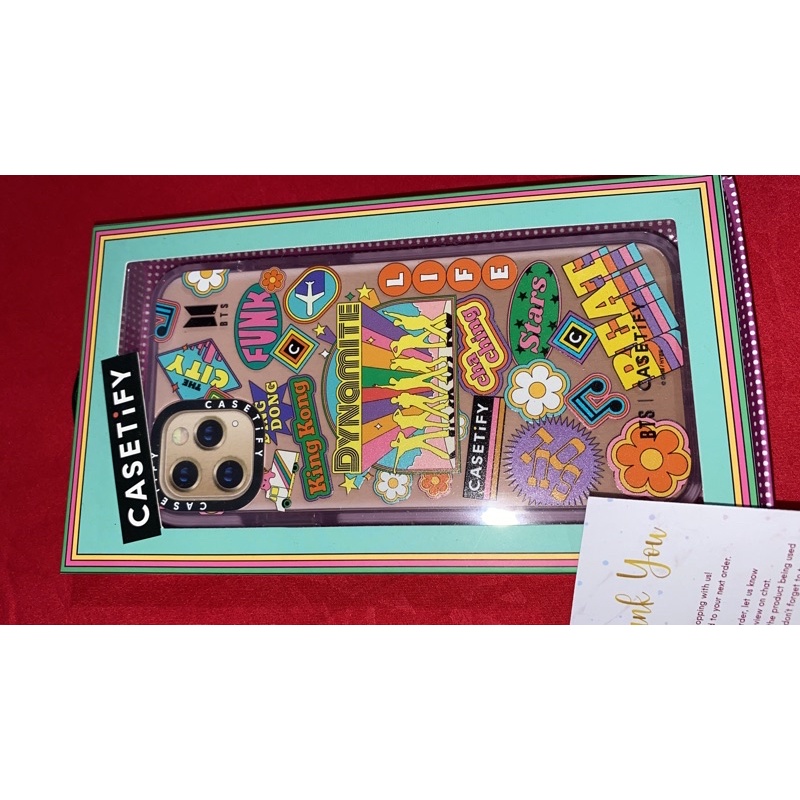 casetify dynamite BTS iphone 11 promax