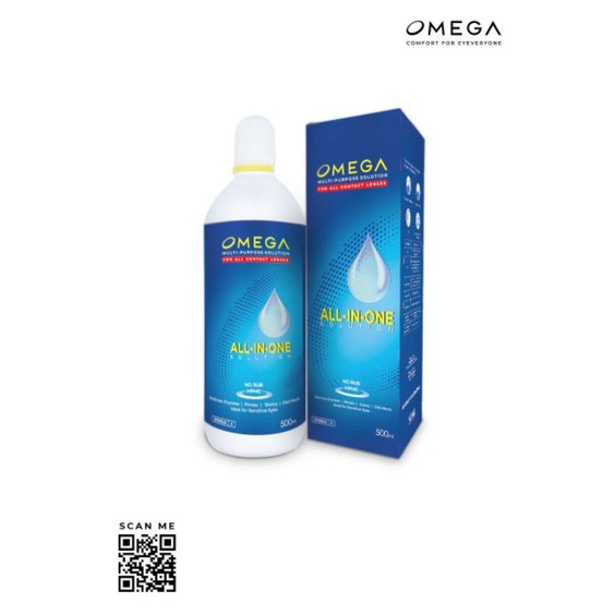 Cairan Softlens Omega All In One 500ml