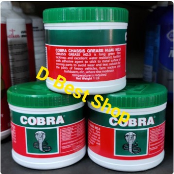 Grease / gemuk / stempet cobra hijau 450 gram