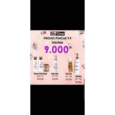 MYONE SHAMPO / MYONE SKINCARE / MYONE LOTION / MYONE TONIC