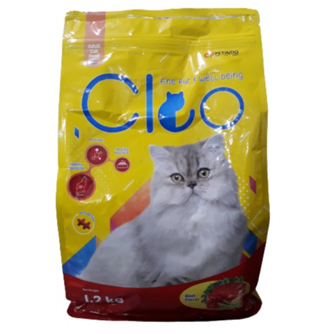 Makanan Kucing CLEO BEEF 1.2kg