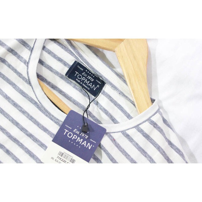 kaos stripe lengan panjang kaos salur lengan panjang