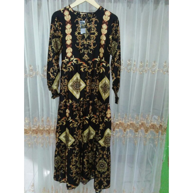 gamis murah katun premium motif sultan busuifriendly