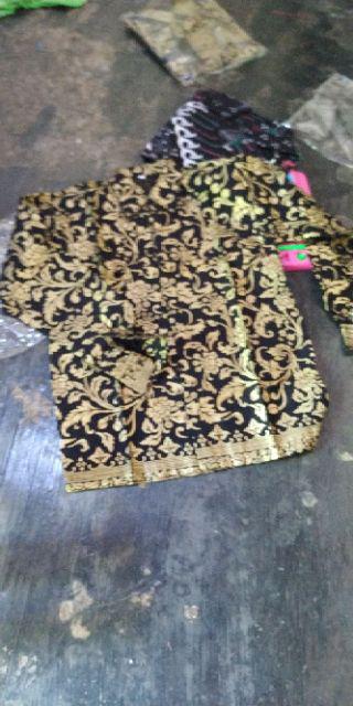 Kemeja Batik Motif Bakung Emas