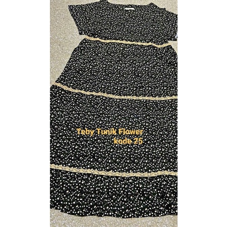 Daster arab Teby Tunik Flower-4