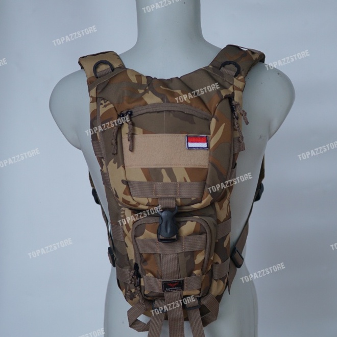 Tas Ransel Tactical Army Tentara TNI Polisi Militer Tas Sepeda Gowes Trail