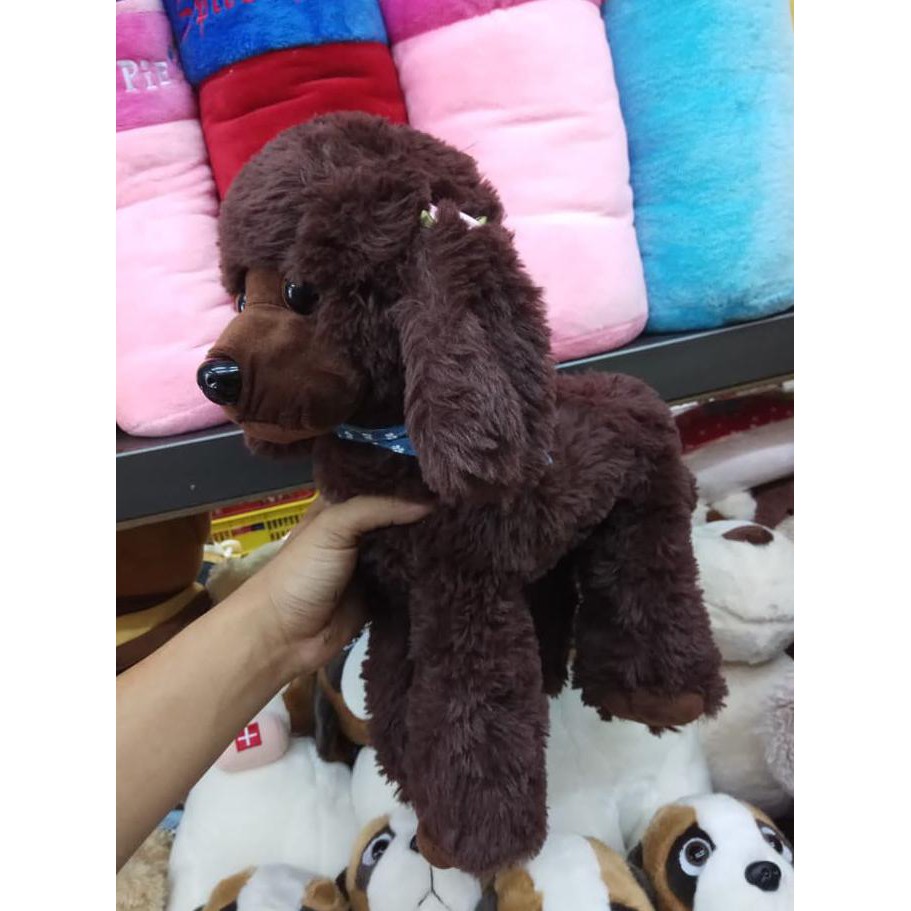 Boneka Dog Poodle Impor Anjing Poodle Souvenir Md39 Shopee Indonesia