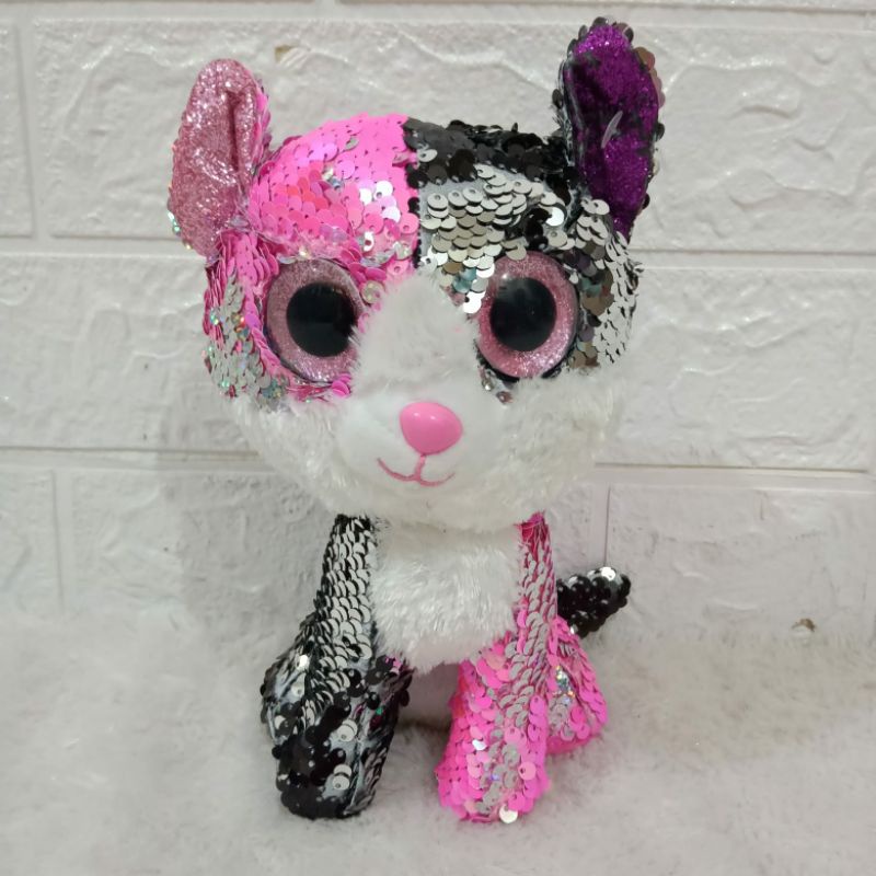 BONEKA MABEL SEQUIN KUCING (A 228)