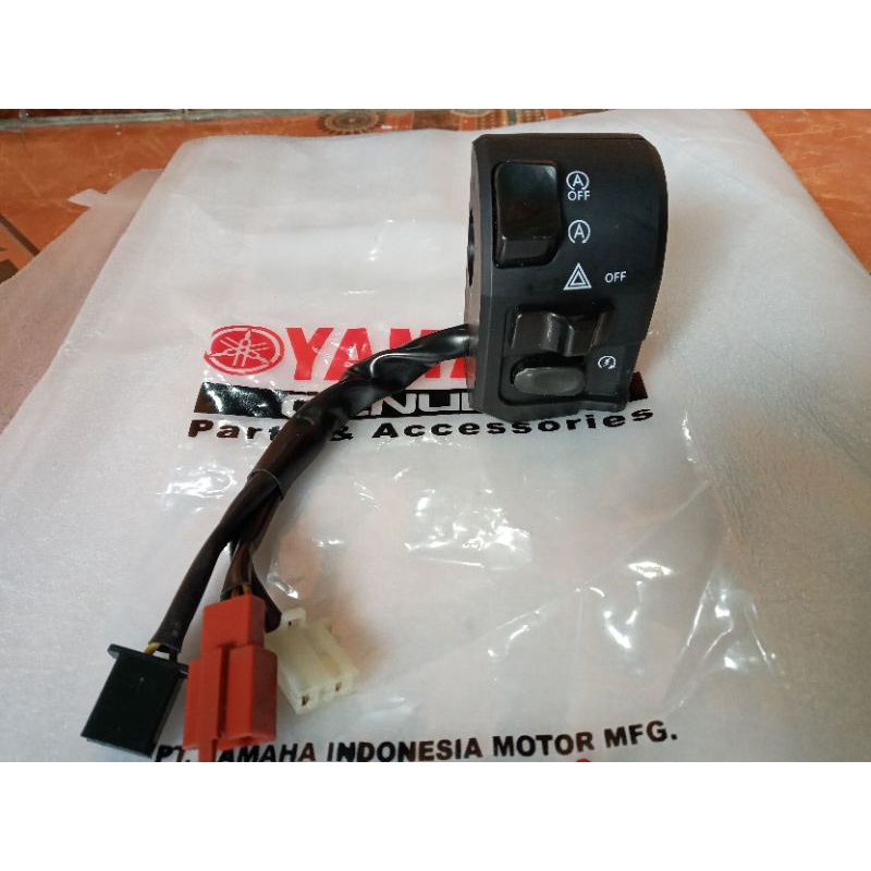 saklar stater holder r kanan saklar hazard hz tombol stater new  lexi new nmax 2020 abs  aerox conne