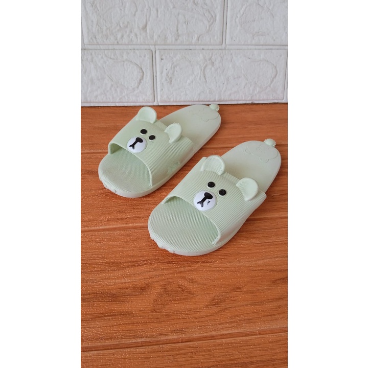 Sandal Slop Anak Karet Morego Bear