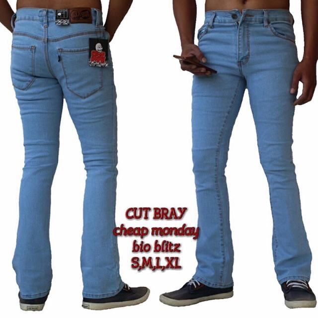 Celana cutbray pria/Celana Cutbray Pria Terkeren/Cutbray Skinny