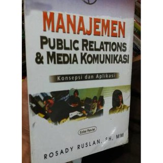 Hasil gambar untuk GAMBAR BUKU MANAJEMEN PUBLIK RELATIONS'