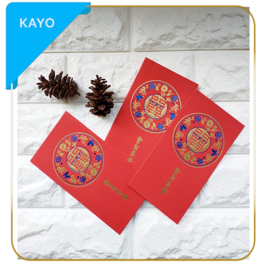 

angpao pernikahan sangjit angpao merah angpao panjang tebal