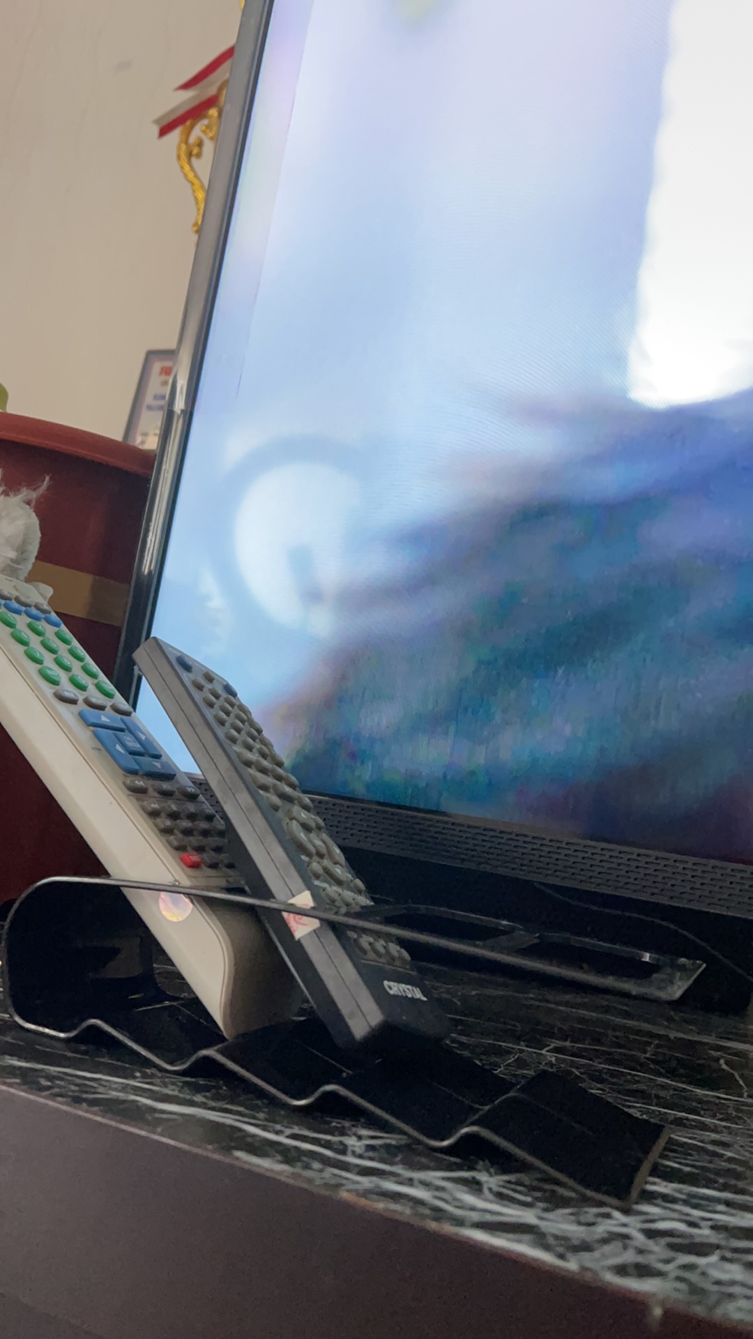 Remote Control Stand Holder Rack Rak Tempat Penyimpan Remote Tv Ac Dvd