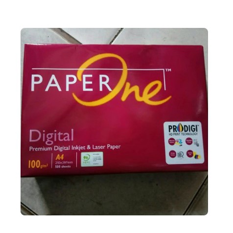 

Kertas A4 100 gram Paperone ecer