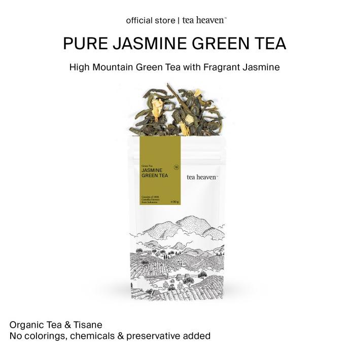 

[COD] Jasmine Green Tea Chinese Teh Hijau Melati Asli Organik [COD]