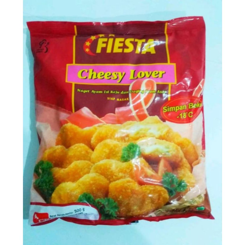 

Fiesta nugget cheesy lover 500gr