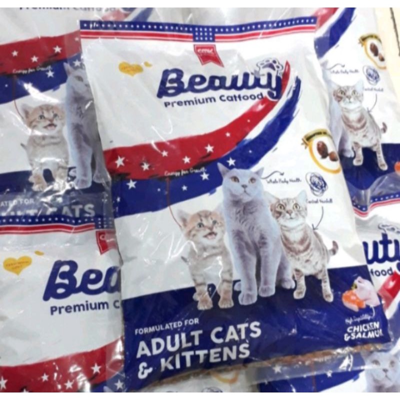 Gojek/Grab Makanan Kucing Beauty cat repack 10kg