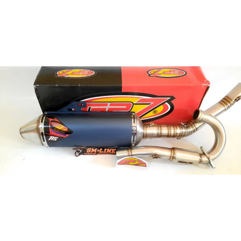 Knalpot GP7 Balistic Rs Bore up Klx dan D tracker