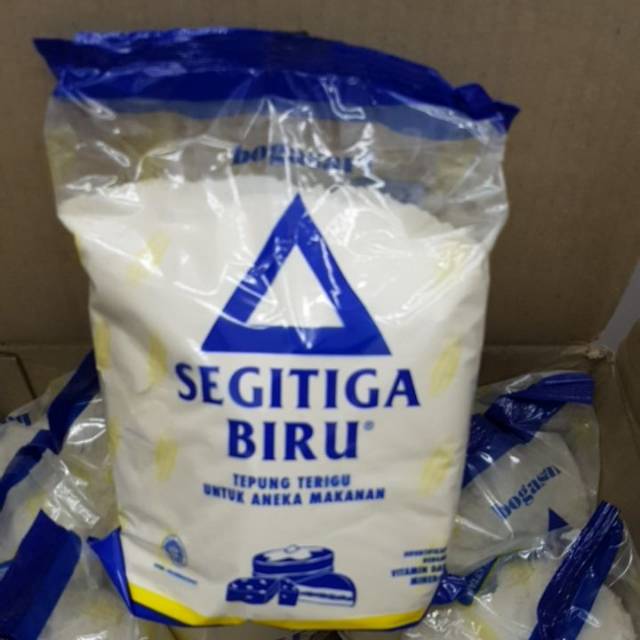 

Tepung Segitiga Biru Bogasari ekonomis 1kg